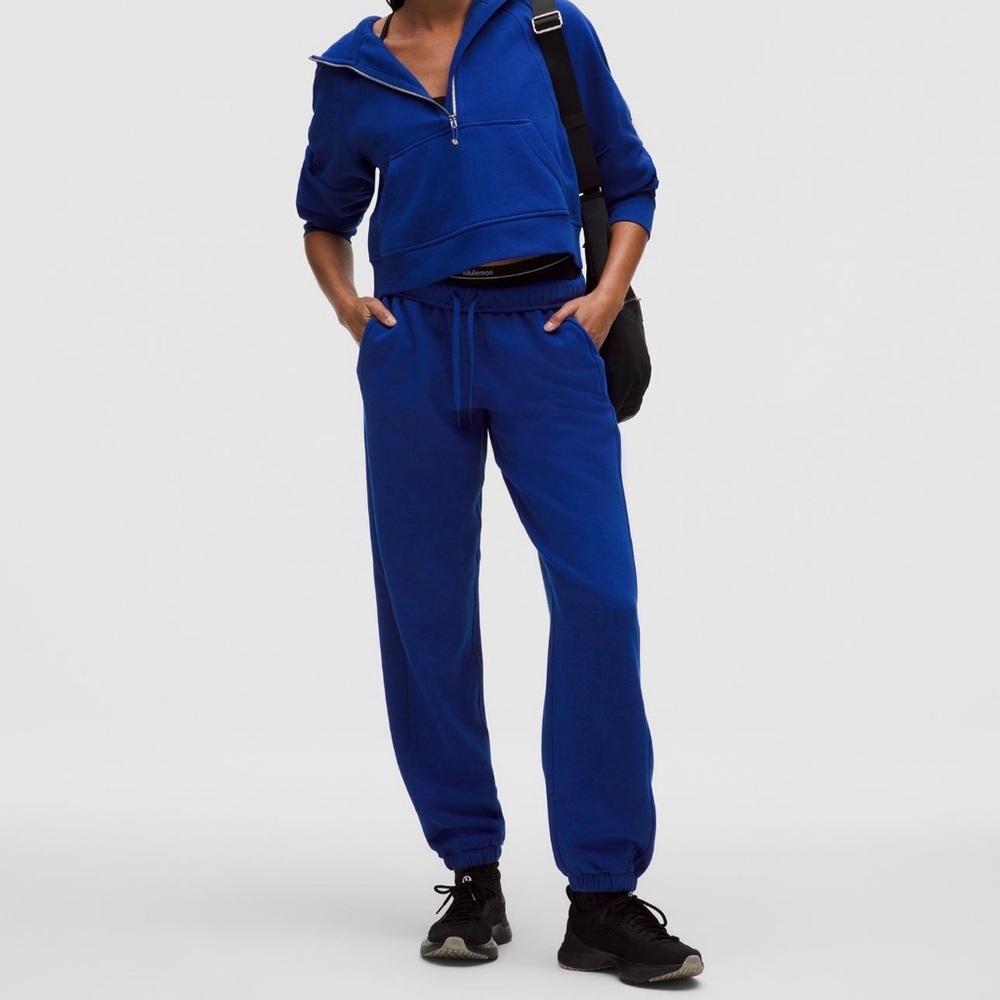 Lululemon Scuba Mid-Rise Oversized Jogger Riverside Size L Regular NWT